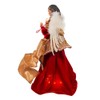 Kurt Adler 16-Inch Red/Gold Black Angel Tree Topper