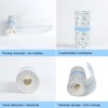 4 Rollos Vendaje Impermeable, BetterJonny Elástico Transparente Vendaje Adhesivos Transparentes