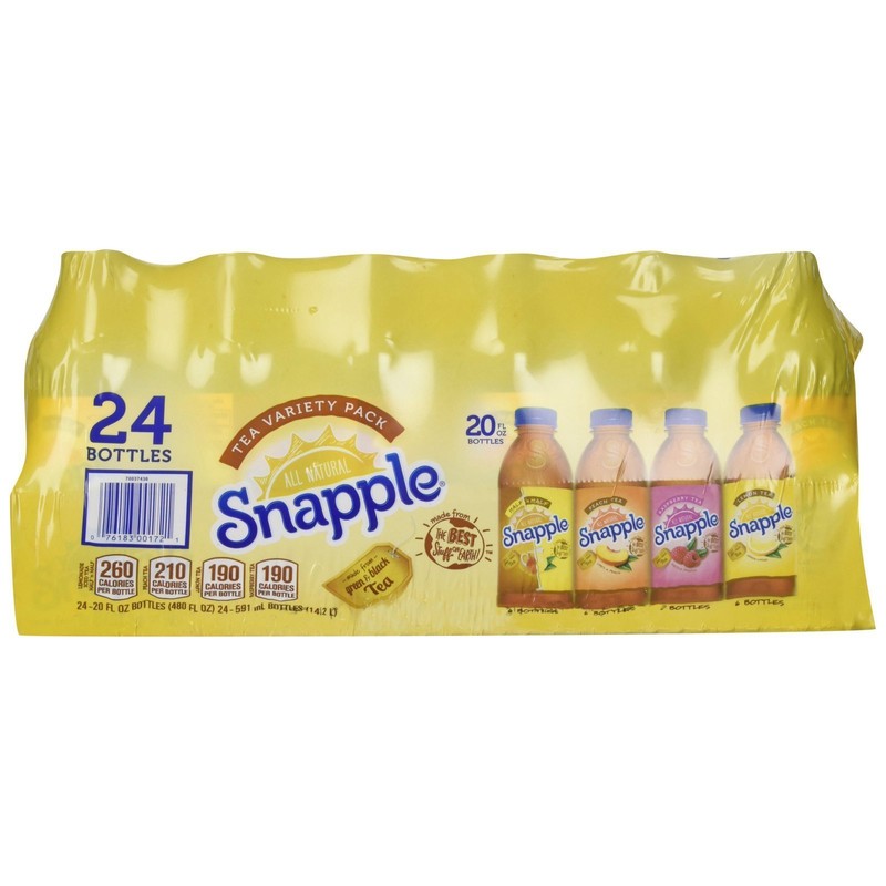 Snapple Iced Tea Variety Pack, 20 Fl Oz (Pack of