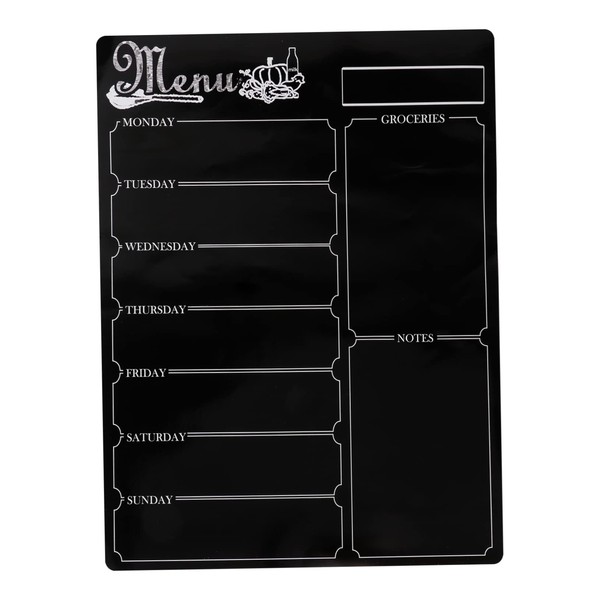 Tofficu Meal Planner Notepad for Refrigerator Weekly Calendar Grocery List