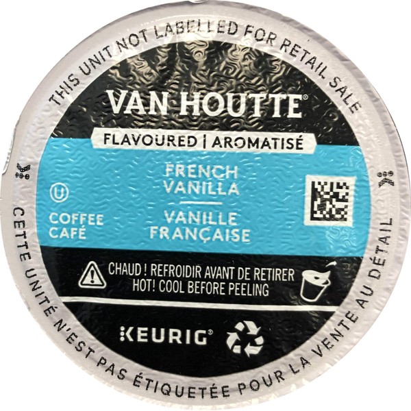 Van Houtte French Vanilla Coffee Keurig K-Cups, 72 Count (pack of 3)
