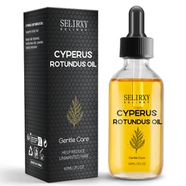 Nodfens Cyperus Rotundus Oil For Hair Removal, 60ML Natural Cyperus Oil For Reducing Body Hair Growth, Moisturizing & Soothing Shave oil Ideal for All Skin Types