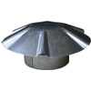 Speedi-Products EX-RCGU 04 4-Inch Diameter Galvanized Umbrella Roof Vent Cap