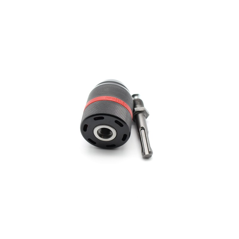 TEMO Keyless Drill Chuck with SDS Plus Shank for Impact