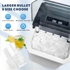 iceBlue 5 Levels of Bullet Ice Sizes Ice Maker with