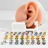 CHUANCI PAIR Disposable Sterile Ear Piercing Unit Flower/Butterfly Ear Tragus