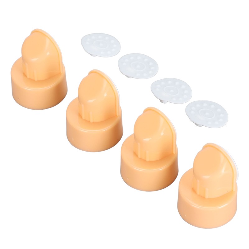 12pcs Spare Valves Membranes Silicone Spillage Prevention Accessory Pump Replacement
