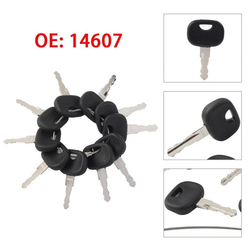 Newyuan 14603 Ignition Key Replacement Key for Tractors Small Excavator