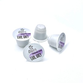 Earl Grey tea Nespresso compatible, bergamot flavor black tea capsules for coffee brewers (Pack of 10 pods)