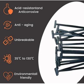 50PCS Nylon Universal Cable Tie Buckle, Heavy Duty Self-Locking Nylon Zip Holder for Daily Repair, Multifunctional UV-Resistant Fasteners for Car Fender Trunk Repair, Wire Bundling, Garage Use (50)