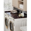 Toemics Washer Dryer Countertop, 27.5" x 54" Laundry Room Organization