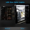 JUSJUBR Gun Safe Light Kit - Door Activated Safe Lights,