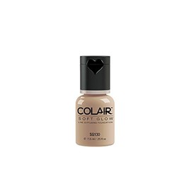 Dinair Airbrush Makeup Soft Glow Dark Golden Beige SG130 Colair .25 oz
