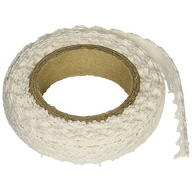 Wrapables Decorative Lace Tape, 200cm L x 15mm W - White