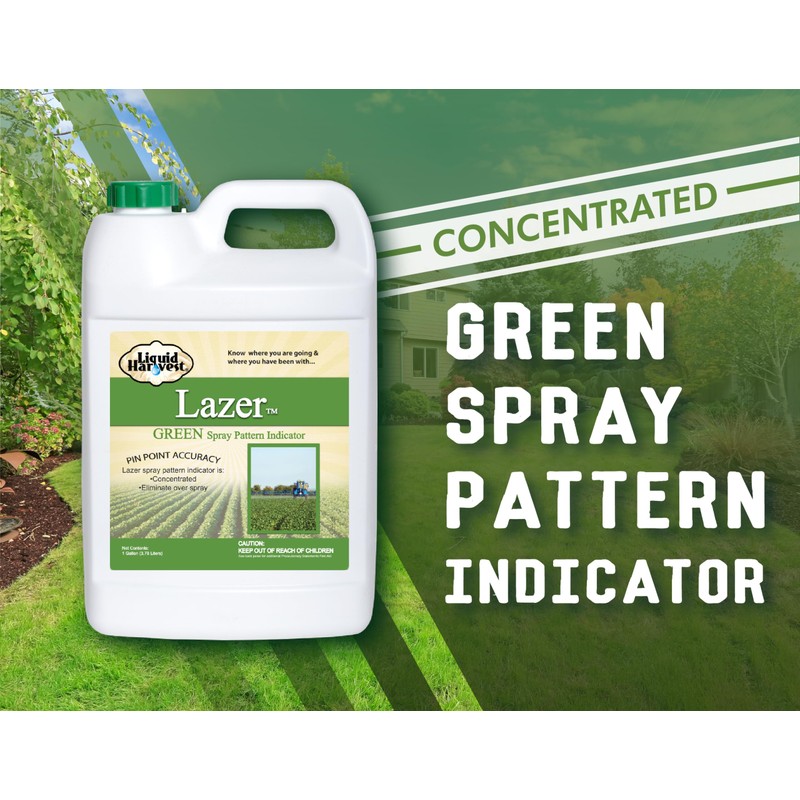 Liquid Harvest Lazer Green Concentrated Spray Pattern Indicator - 1