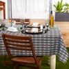 DII Ikat Outdoor Tabletop Collection Water Resistant, All Weather, 60x84,