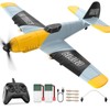 DEERC RC Plane 3 Channel BF-109 Remote Control Fighter Airplane