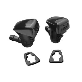 58112 Premium Wiper Washer Nozzles Fit for Jeep Grand Cherokee 05-2021 | Mitsubishi Galant 09-2012, Windshield Washer Fluid Jet Nozzle | Easy to Install | 2 Pack, Ref 55372143AB, 8265A127, 8265A128