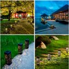 LED-Solarleuchten für den Garten, wasserdicht, IP65, mit automatischem Sensor, dekorativ