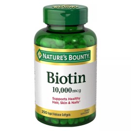 Nature’s Bounty Nature's Bounty Biotin 10,000 mcg - 250 Softgels