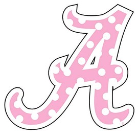 University Of Alabama Decals