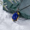 VONALA Lapis Lazuli Pendant Necklace Energy Healing Chakra Gemstone Necklace