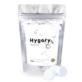 Hygory Hygory Bath Tablet, Neutral Bicarbonate Bath Boot, 30 Tablets, 10 Day Supply (Carbonate, Bath Salt, Moisturizing, Hot Springs, Gift, Present, Sweating, Fatigue Recovery, Vitamin C Free,
