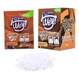 Tinte Shampoo Express Orgánico Natural 10 Sobres  Organic Express Hair Color Shampoo Black, 10 Packets                                                