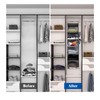 YRCBEHFU 2 Packs Hanging Closet Organizer, 6-Shelf Closet Organizers and