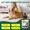 SECIVLOT Bitter Apple Spray for Dogs, No Chew Training Aid