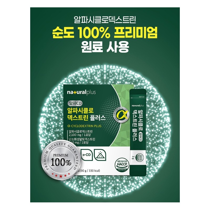 Alpha Cidi efficacy maltodextrin alpha cyclodextrin 3 months / 알파시디
