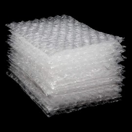 200 PCS Clear Bubble Pouches Bags 4x6 inch, Protective Bubble Pouch, Double Walled Flush Cut Thickening Shockproof Foam Wrap Bags for Cushioning, Packing, Shipping, Moving and Storage