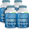 Methylated B Complex with Methylfolate and B12 Methylcobalamin 1000 mcg