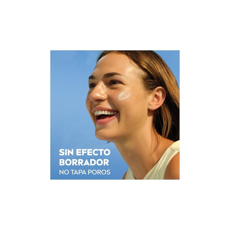 Nivea Sun Protector Solar Facial Control Brillo Efecto Matificante Instantáneo