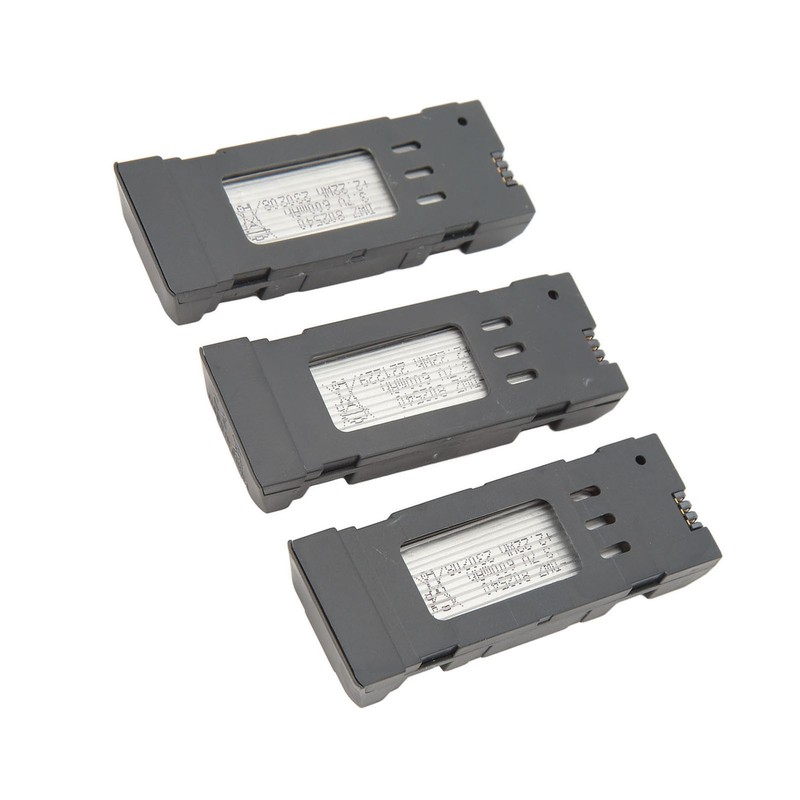 3pcs RC Plane Lithium Battery With 3 In 1 Charging