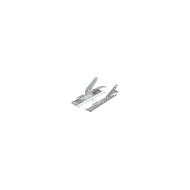Brixwell 900-7713 Jalousie Clip Set Left And Right Aluminum 4"