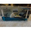 BRAND NEW Titanic Cruise Ship Iceberg Model Liquid Wave Home