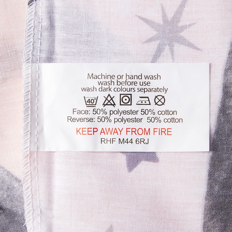 Rapport Home Starry Penguins Pink Duvet Cover Set Single