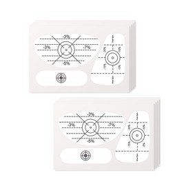 Goods Land GD-GOLFSTMK-10SET Golf Shot Mark Impact Marker Practice Shot Sensor Set of 10
