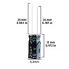 GTIWUNG Pack of 60 16 V 220 uf Electrolyte Polar