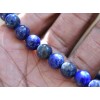 Unbranded Genuine Lapis Lazuli Round Beads 8mm 45 Bead Strand