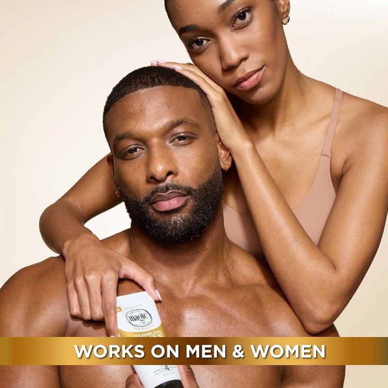 Magic Shave Razorless Cream Shave, Bald Head Smooth Head Maintenance,