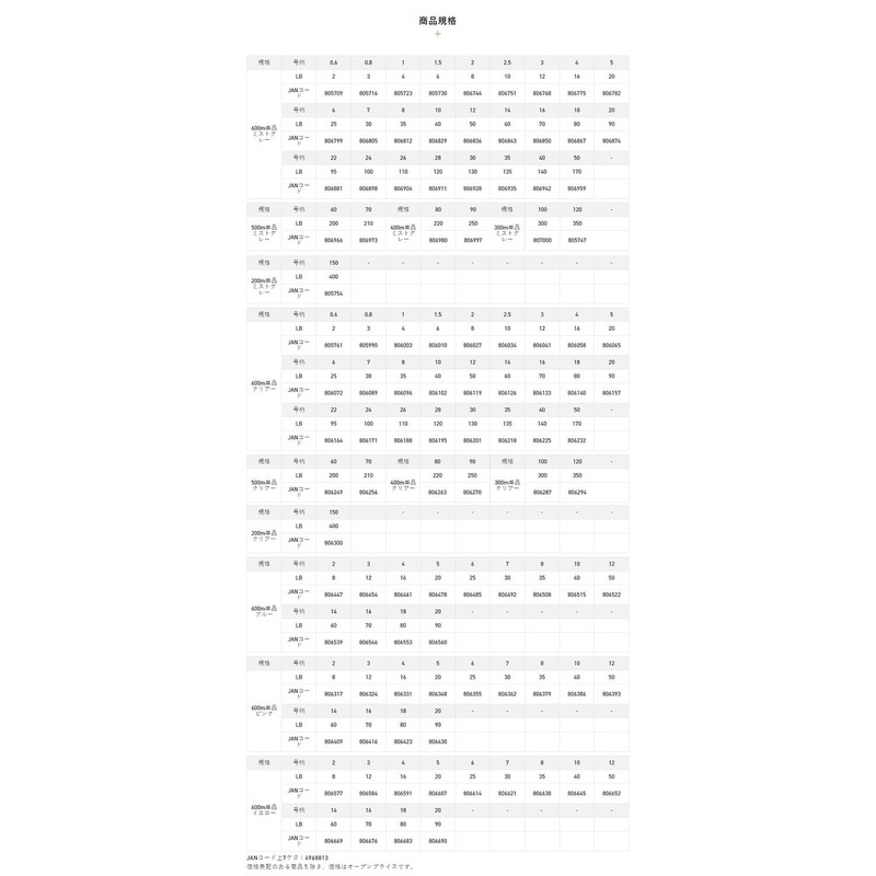 SUNLINE Queen Star Nylon Line, 656.2 yd (600 m), No.