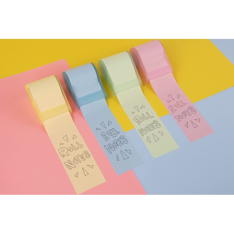 APLI 18191 Sticky Note Dispenser 50mm x 8m Pastel Green