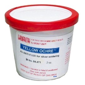 Anti-Flux Powder for Soldering – 2 oz Jar – Mix with Water or Alcohol to Create Paste – Prevents Solder Flow – For Non-Ferrous Metals