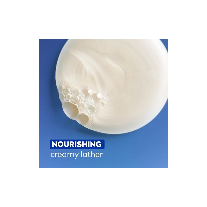 NIVEA White Peach and Jasmine Body Wash with Nourishing Serum,