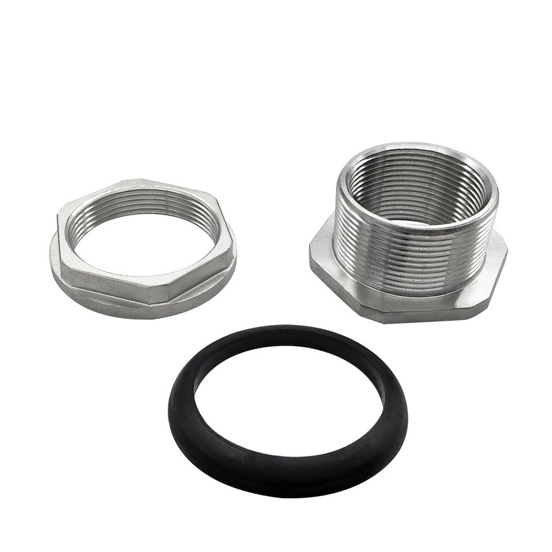 Fitvell 304 Stainless Steel Bulkhead Water Tank Fitting 2" Female