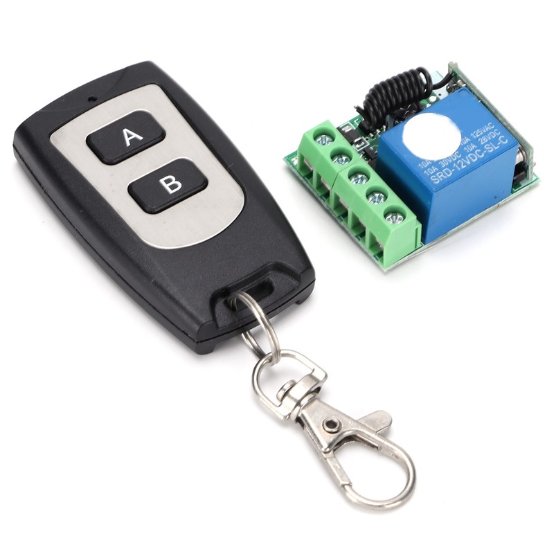 Wireless Remote Control Switch Transmitter Receiver SingleChannel Learning Wireless Control