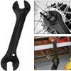 自転車ハブコーンレンチセット 2個セット ハブレンチ ダブルオープン 薄型 13/14/15/16mm メンテナンス取り外しツール