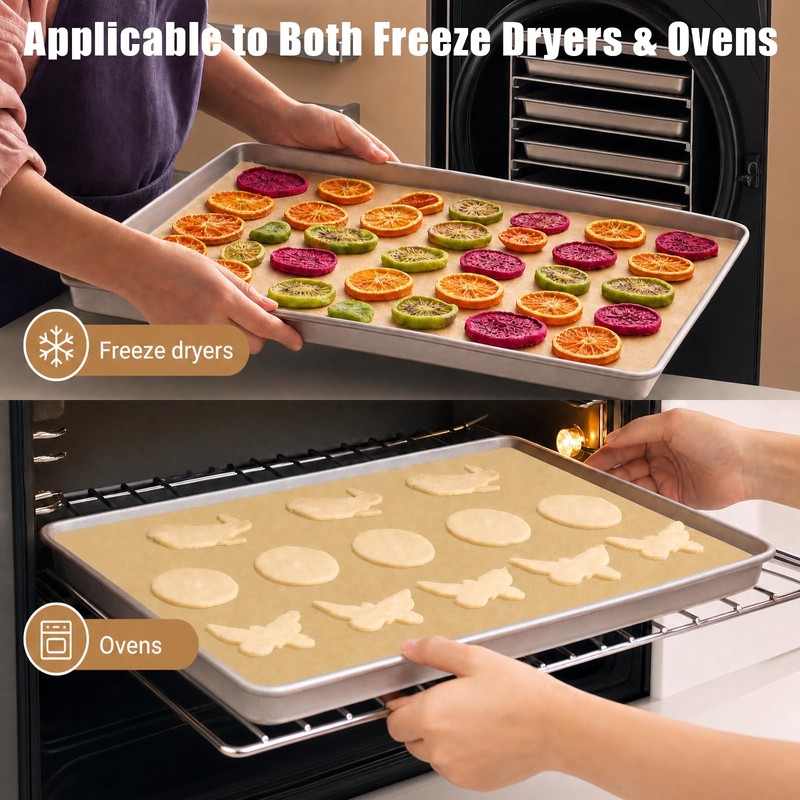 HAPYHOOM 300 PCS Parchment Sheets Compatible with Harvest Right Freeze